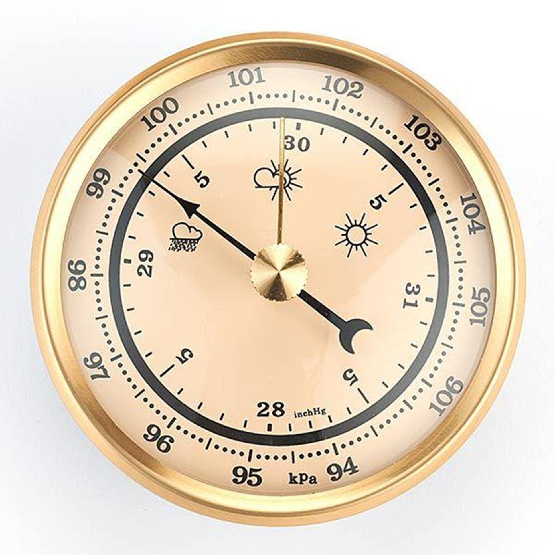 Barometer 2.75in Ivory Dial alt 0