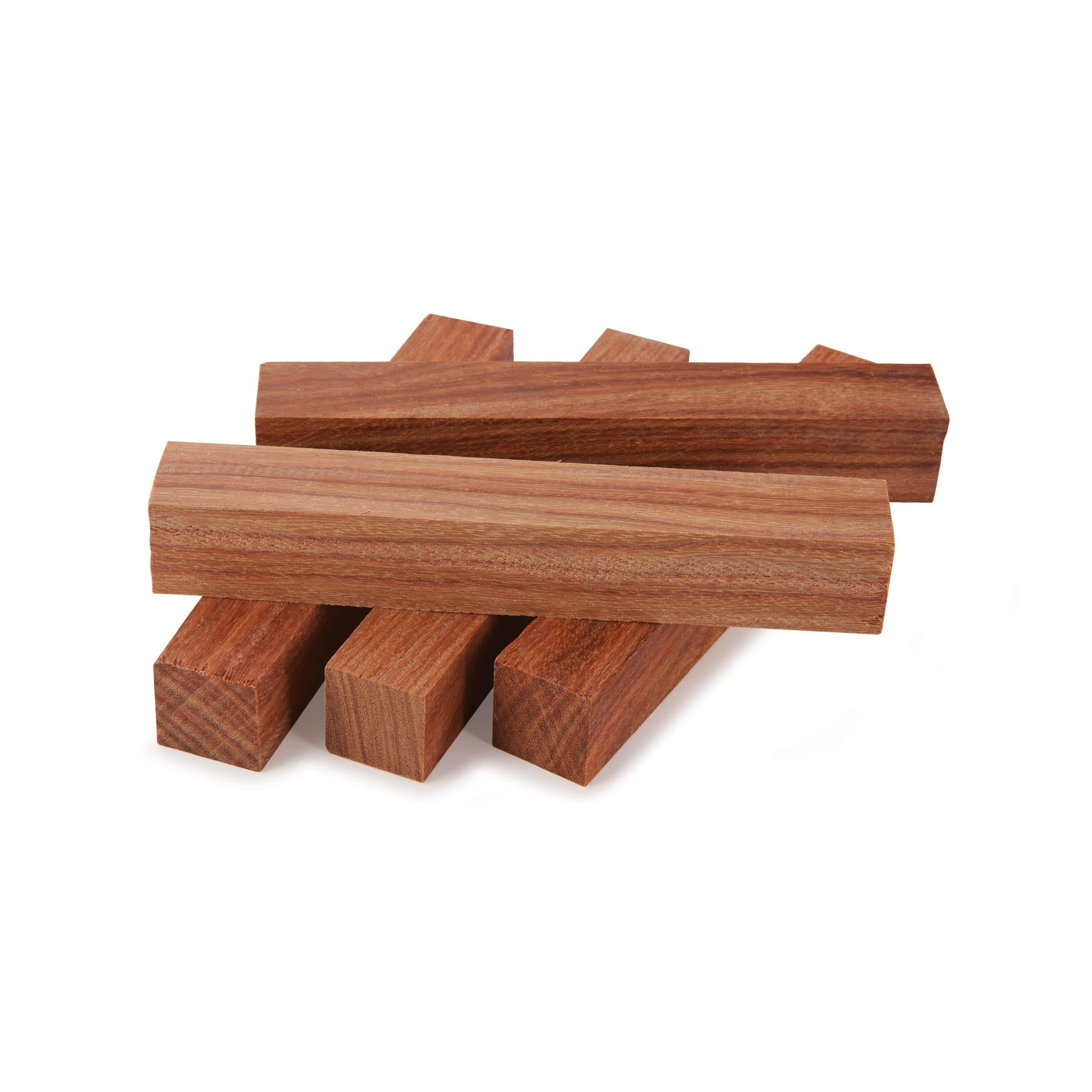 Woodcraft Pau Rosa Pen Blanks 3/4" x 3/4" x 5" 5 Piece