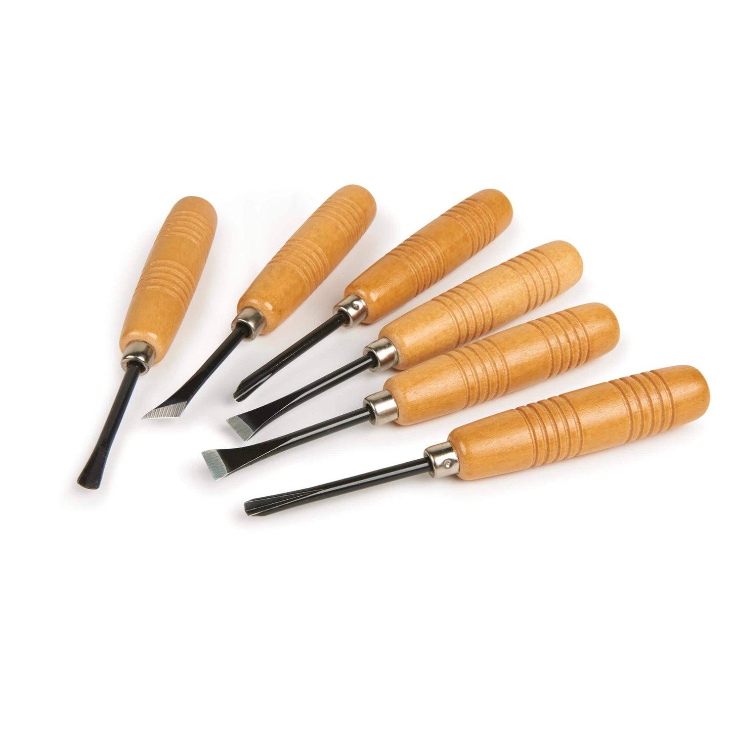 Set  6 Carving Tools Full Size alt 0