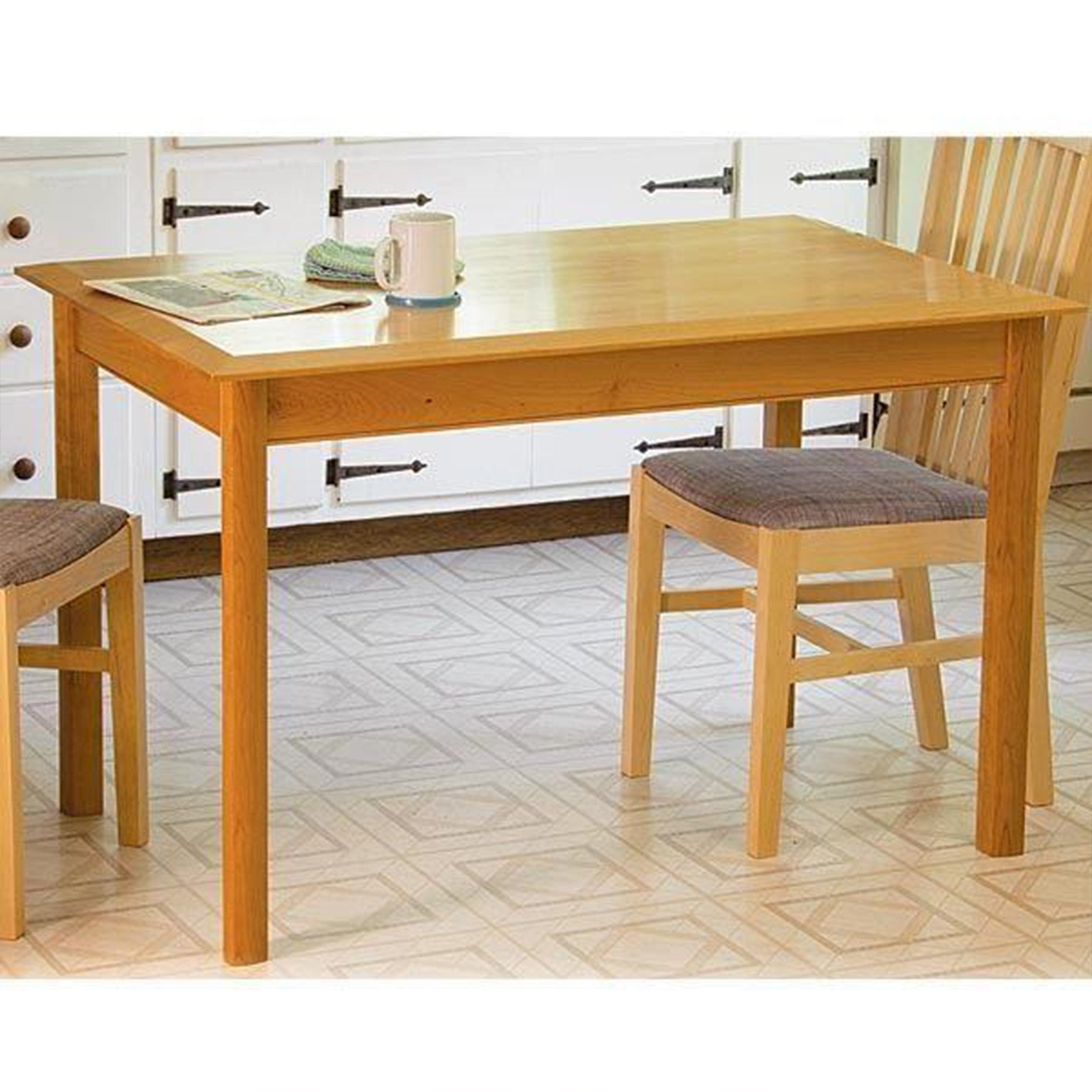 Woodcraft Magazine Compact Comfortable Kitchen Table - Paper Plan ...