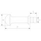 Jewelry Box Hanger/Knob - Polished Brass alt 0