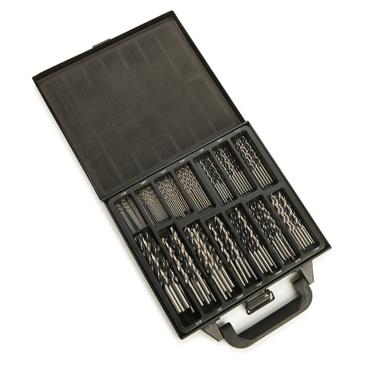 Combo Brad Point and Twist Drill Bit Set - 100 Piece alt 0