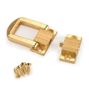 Small Catch - 13/16" x 1" - Brass alt 0