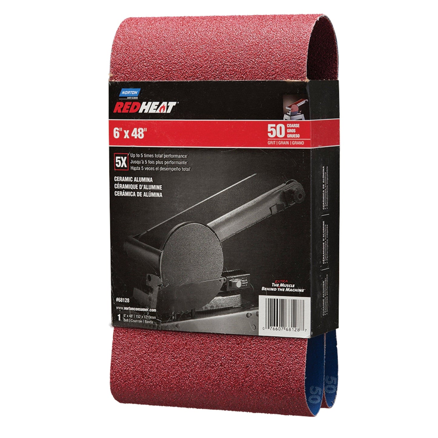 6X48 Ceramic Belt 50G alt 0