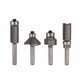 Compact Router Bit Set - 1/4" Shank - 4 Piece alt 0