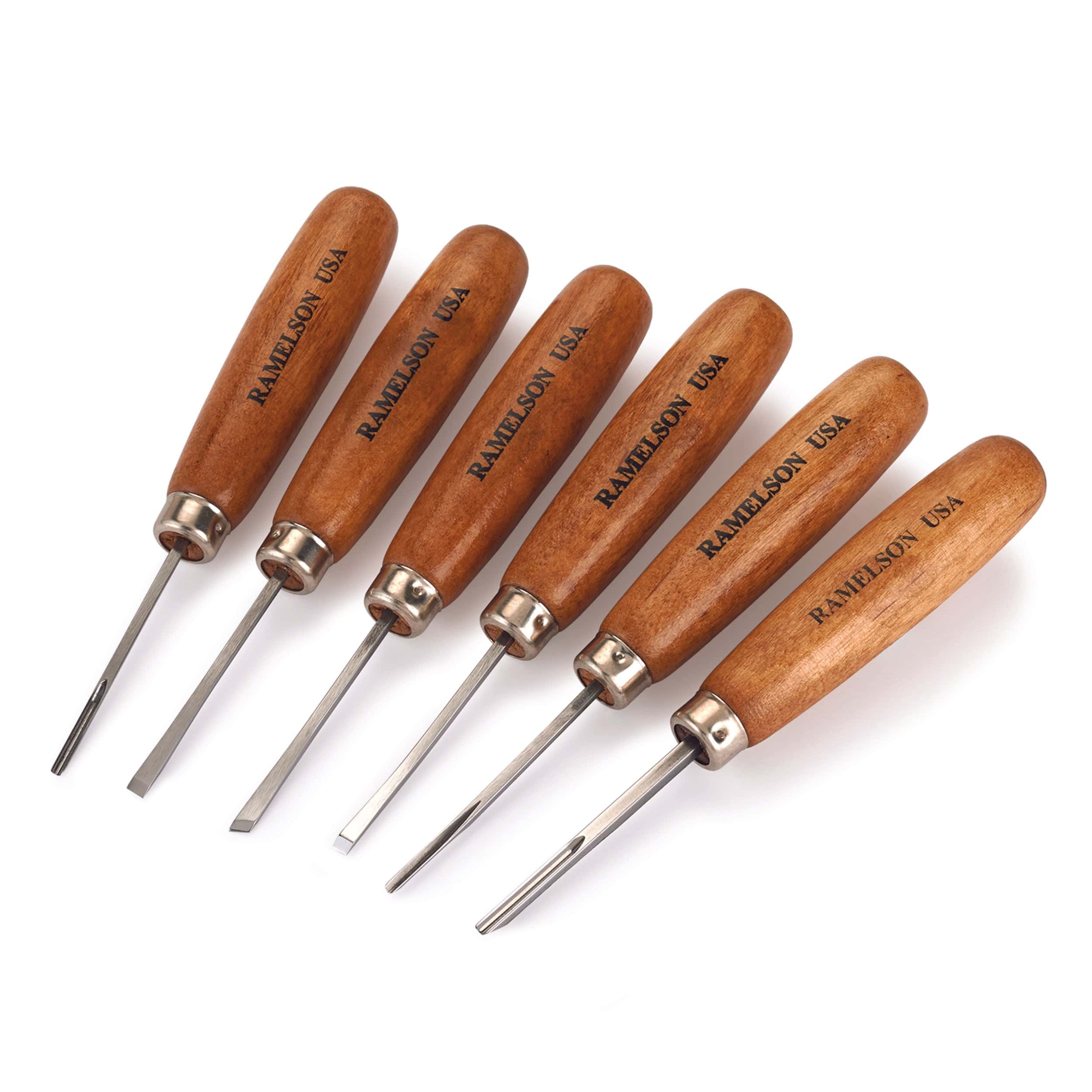 Ramelson Beginner's Mini Carving Tool Set - 6 Piece | Woodcraft