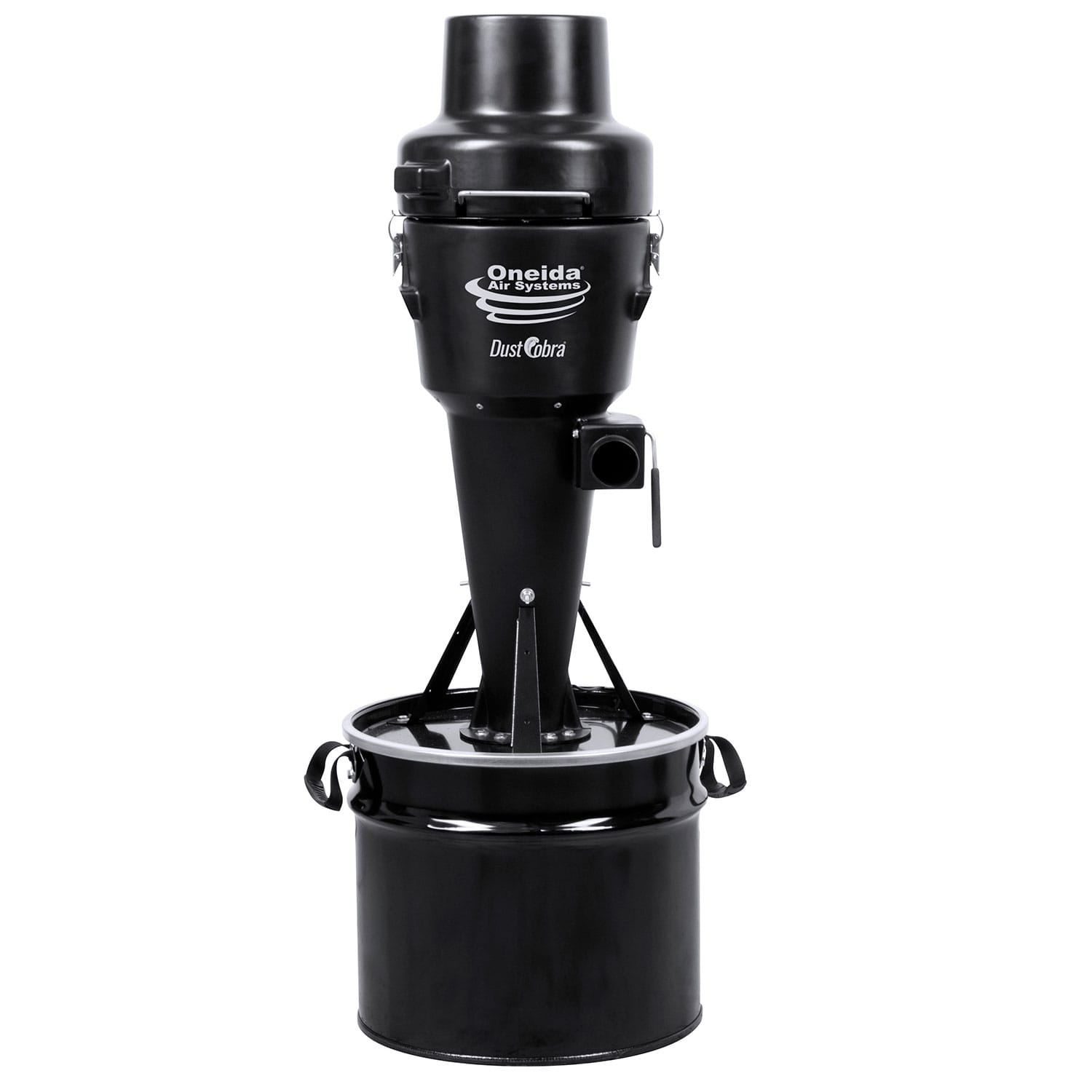 Dust Cobra High-Pressure Full-Unit HEPA Cyclone Dust Collector - 17 Gallon