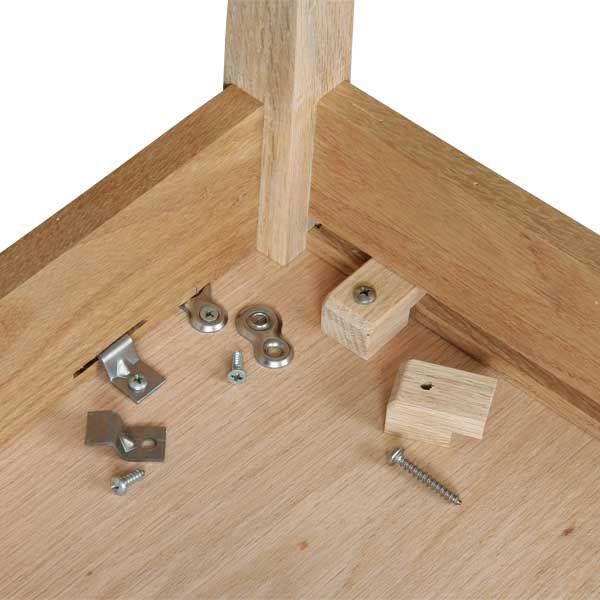 HIGHPOINT Table Top Fasteners with Screws - Z Clip - 8 Piece | Woodcraft
