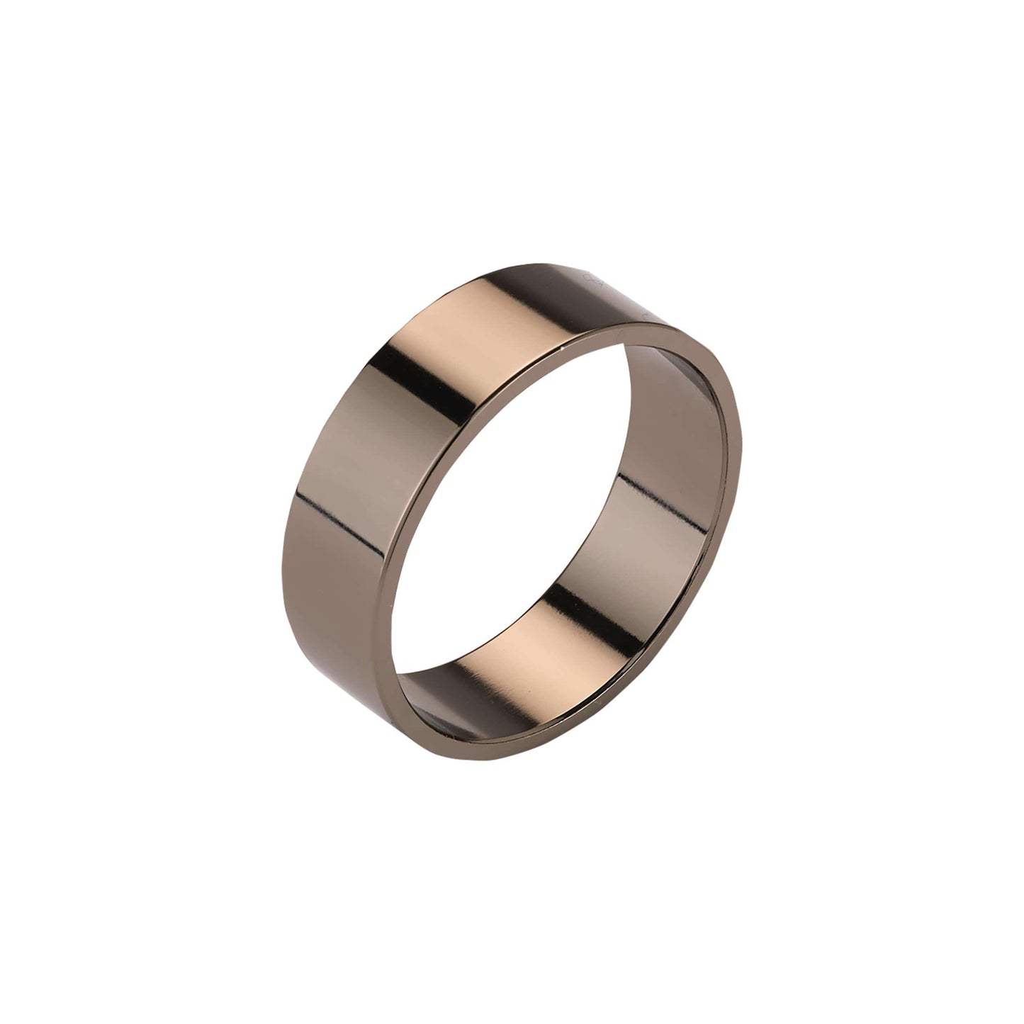 Gun Metal Accent Band Plain alt 0