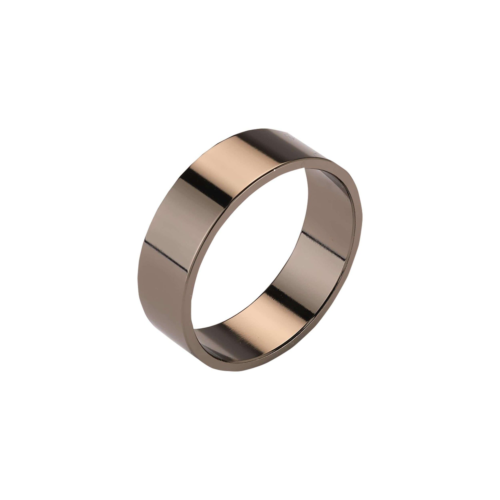 Gun Metal Accent Band Plain alt 0