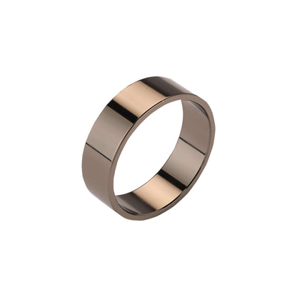 Gun Metal Accent Band Plain alt 0