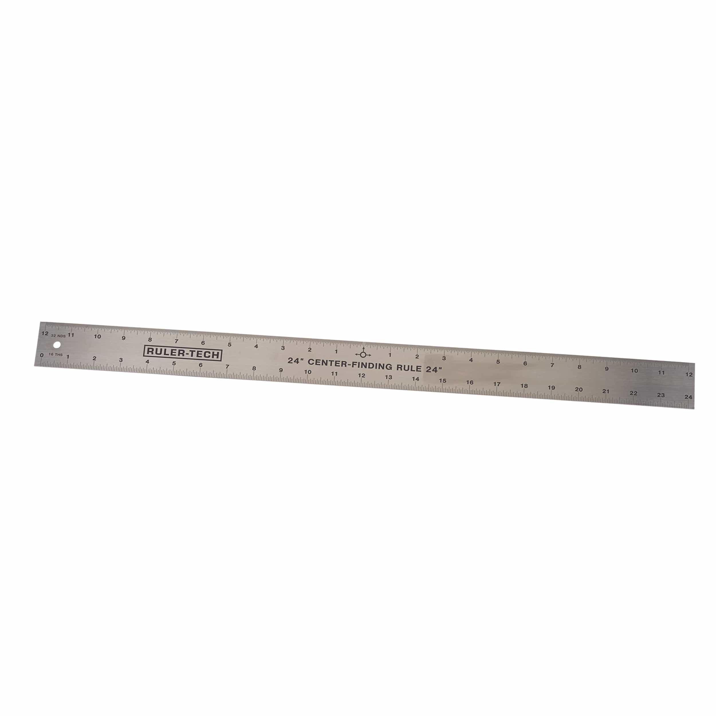 Self Center Finding Ruler WoodRiver - Stainless Steel Center Finding Rule - 12