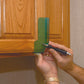 Cabinet Door Knob And Pull Drilling Guide Template alt 0