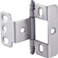 Full Wrap Non-Mortised Decorative Hinge with Ball Finial in Satin Chrome Finish - Model# 351.86.420 alt 0