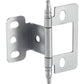 Partial Wrap Non-Mortised Decorative Hinge with Minaret Finial in Satin Chrome Finish - Model# 351.86.410 alt 0