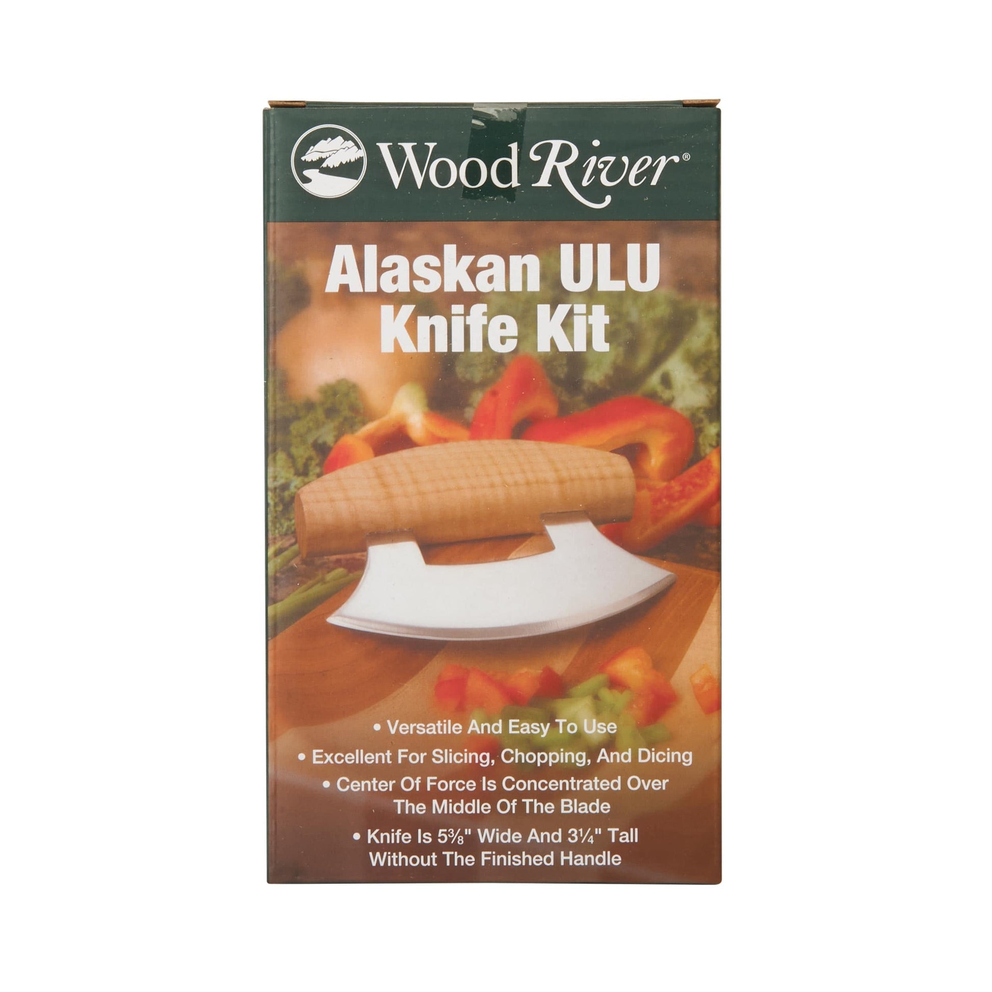 Ulu Kit WoodRiver Ulu Knife - 440C SS - Unfinished Kit | Woodcraft