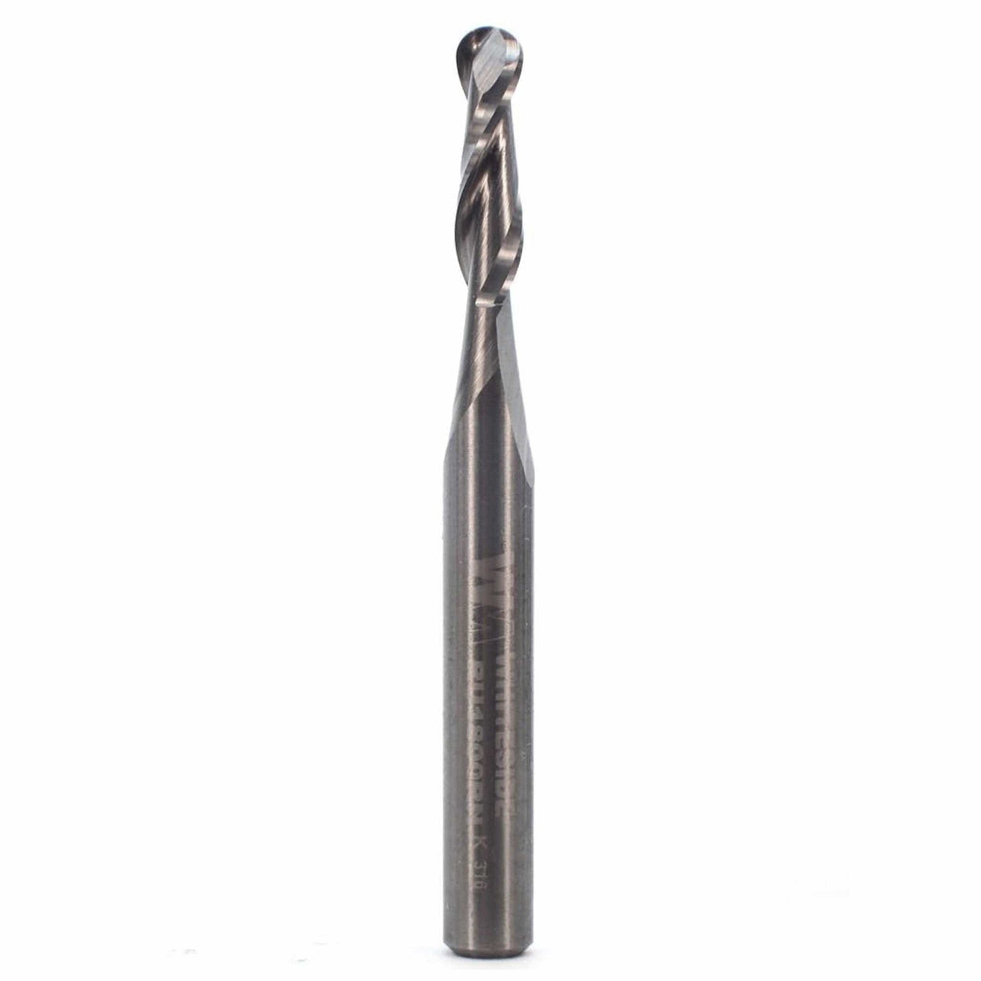 3/16" Ball Round Nose Bit 3/32R 3/4CL 1/4SH alt 0