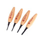 45° V-Parting Micro Tool Set- 4 Piece alt 0