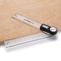 8" Digital Protractor and Rule alt 0