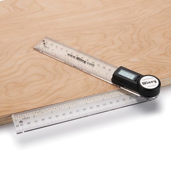 8" Digital Protractor and Rule alt 0