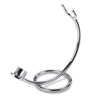 Pen and Razor Display Stand with Oval Base - Chrome alt 0
