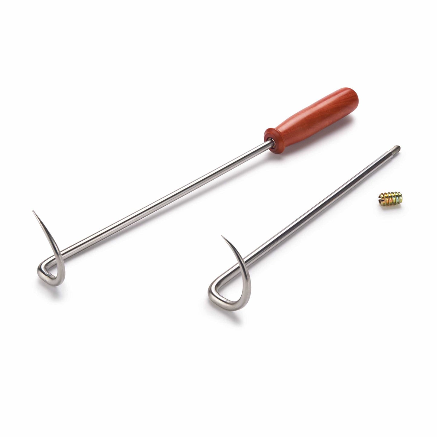 10" Pig Tail Flipper Stainless Steel Turning Kit 2-Piece alt 0