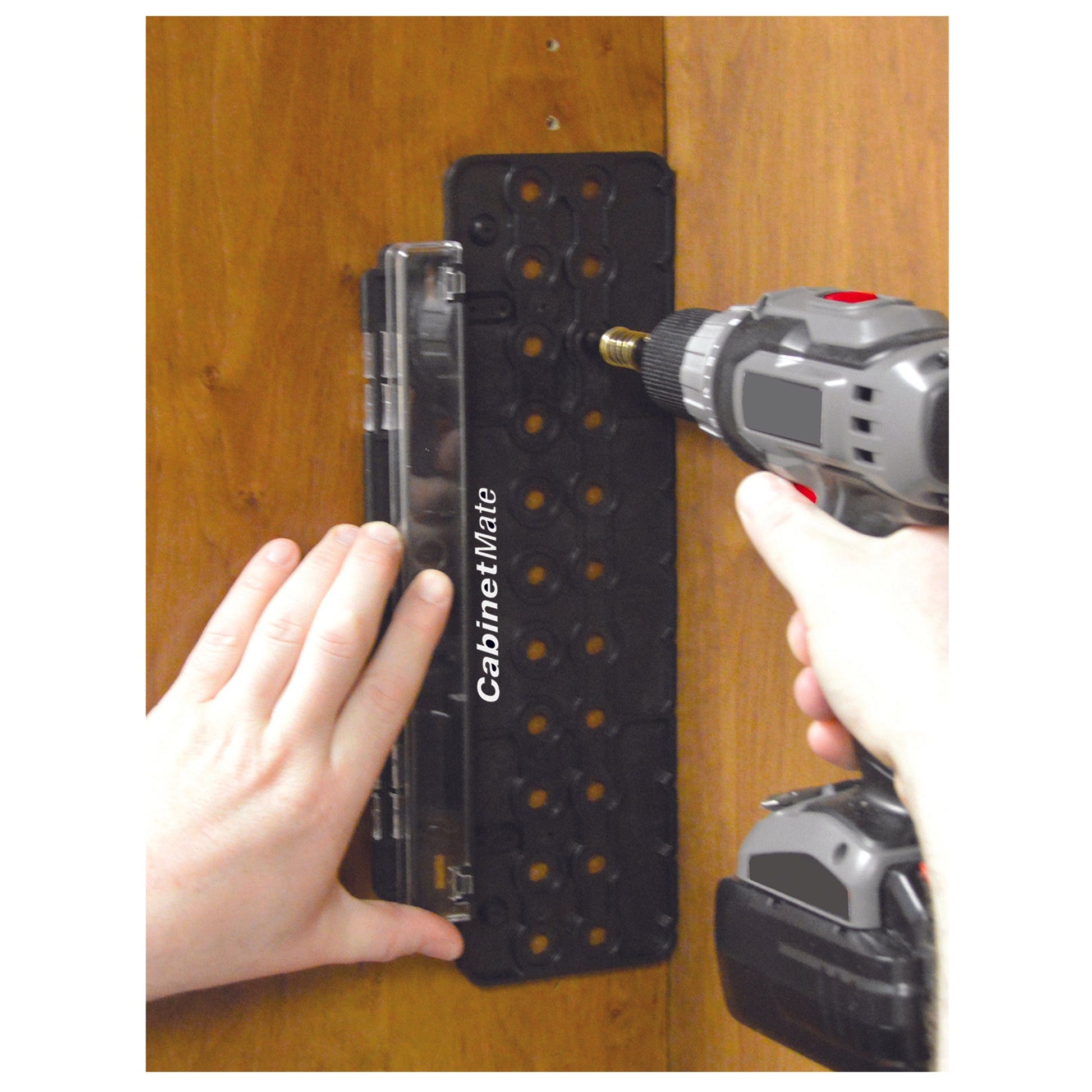 CabinetMate Drilling Template With 1/4" Guided Drill Bit alt 0