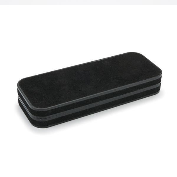 Black Plastic and Black Felt Pen/Pencil Case alt 0