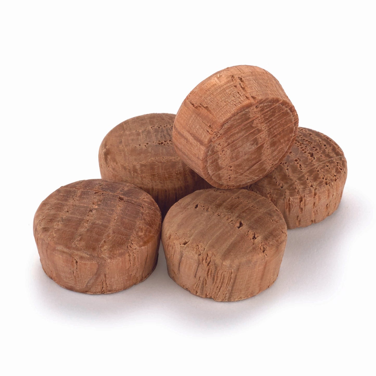 Rnd Head Plug 1/2 Oak 15p alt 0