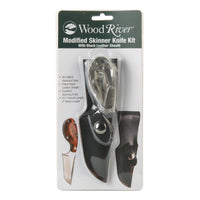 Modified Fixed Blade Skinner Knife for Hunting and Fishing - 6-3/4" - Unfinished Kit