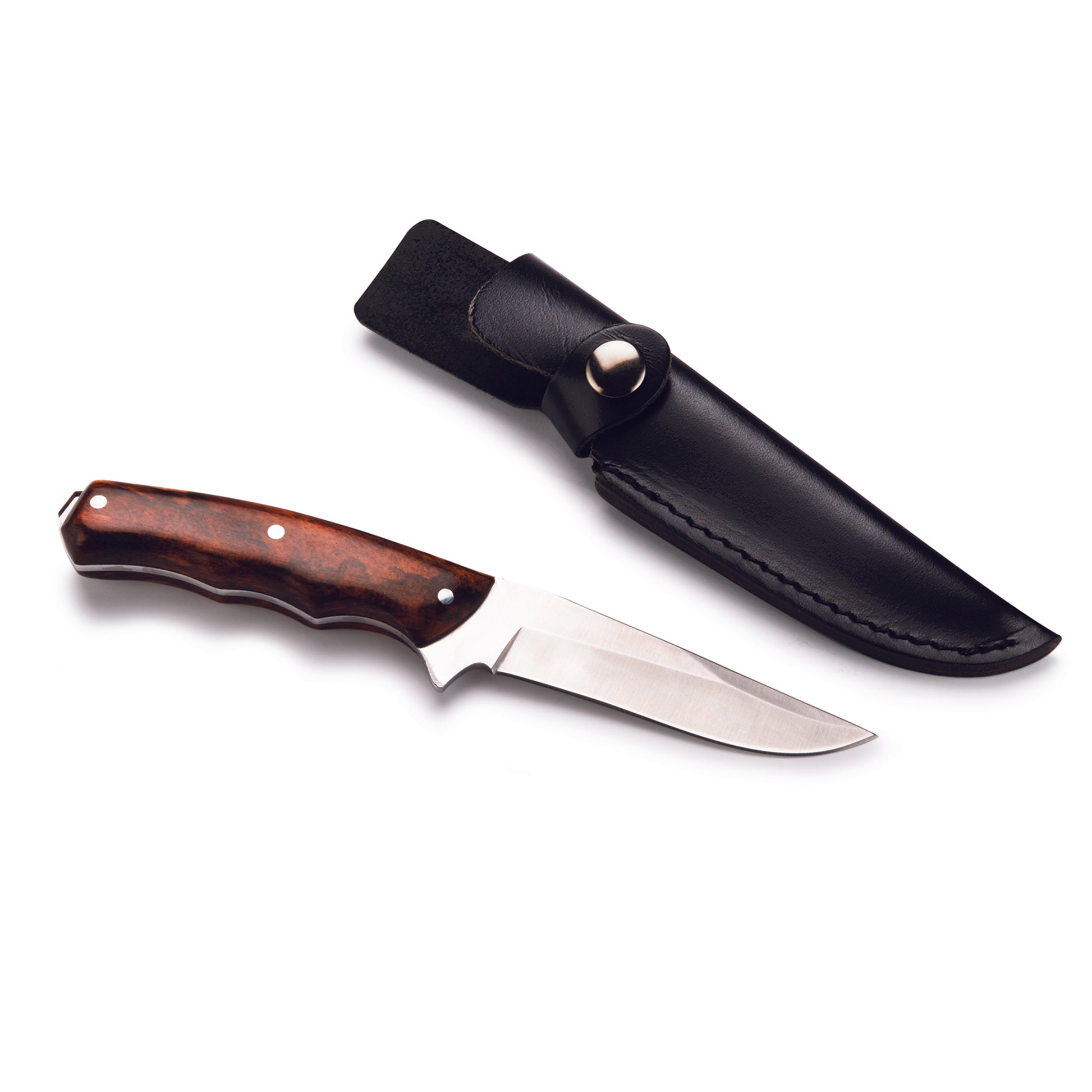 WoodRiver Fixed Blade Drop Point Skinner Knife for Hunting and Fishing - 8  - Unfinished Kit
