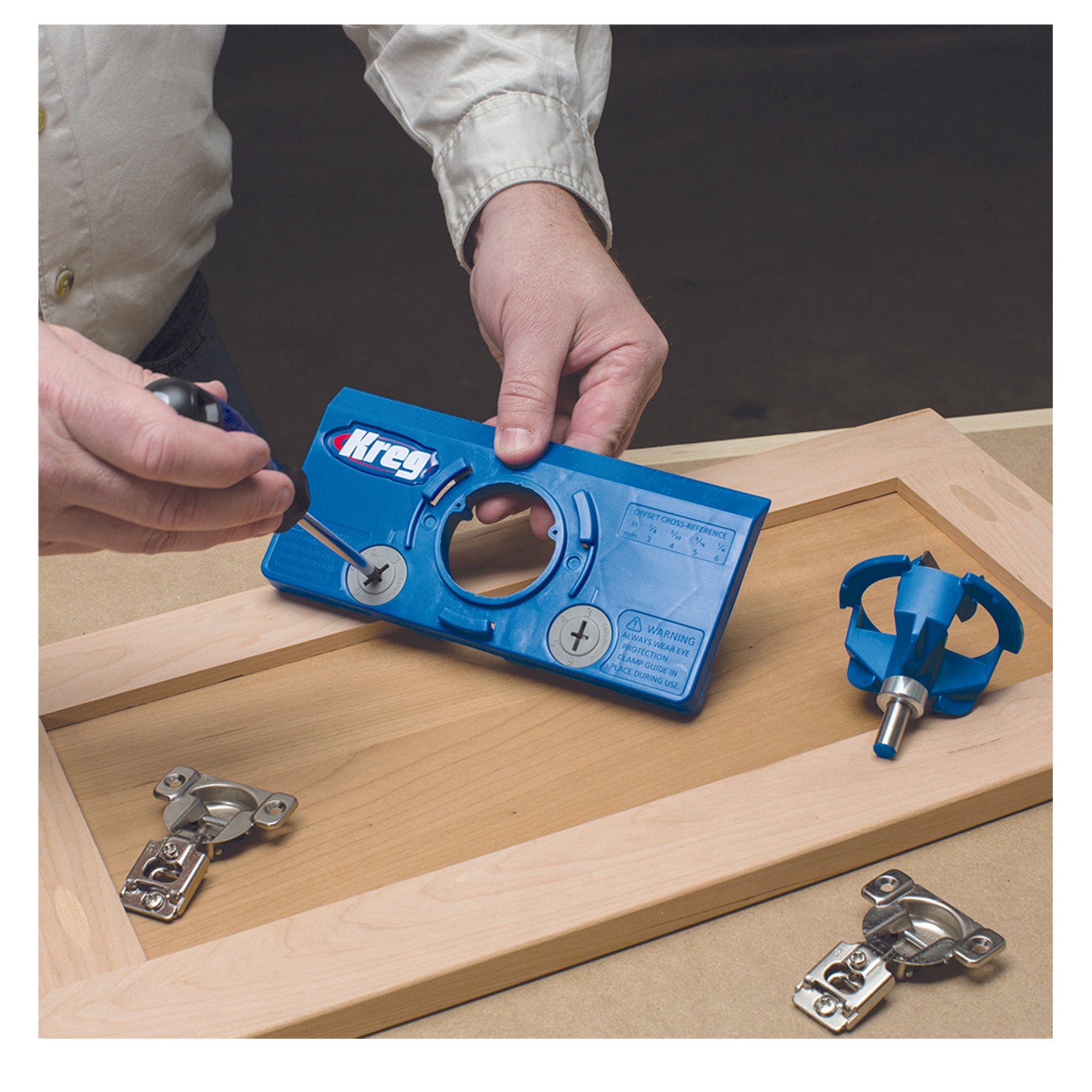 Concealed Hinge Drilling Jig