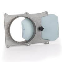 5" Aluminum Blast Gate Fitting for Dust Collection System alt 0
