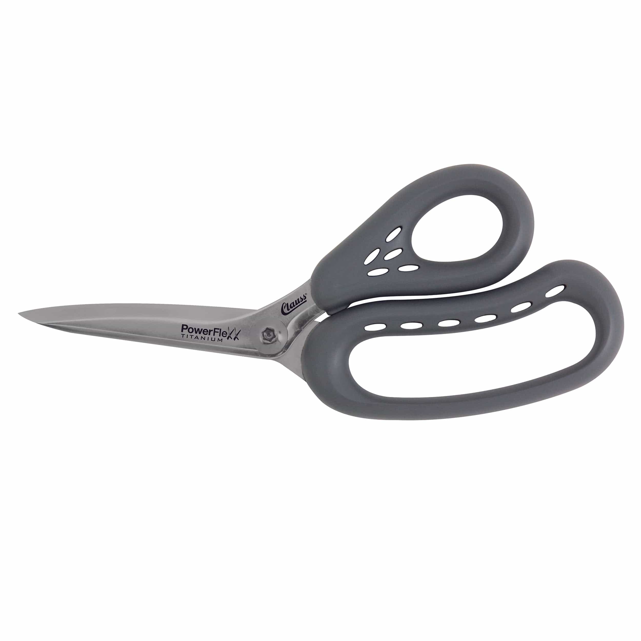 Clauss 9 PowerFlexx Titanium Shop Scissors with Ergonomic Grip Woodcraft