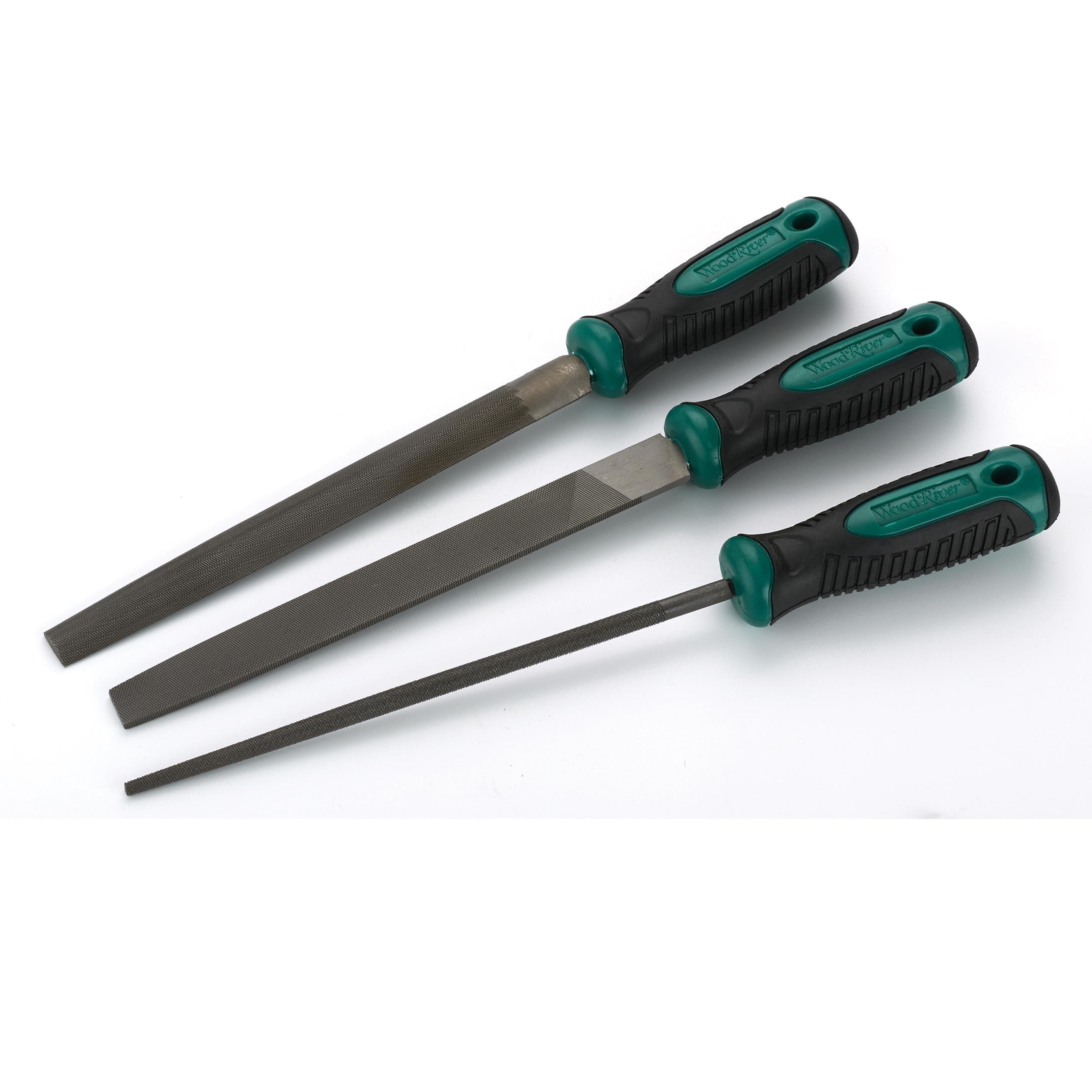 WoodRiver 3 Piece Double Cut File Set for Shaping and Smoothing | Woodcraft