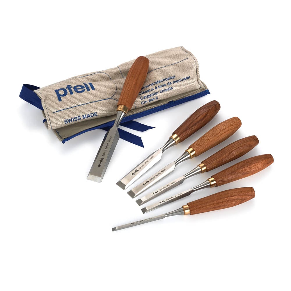 pfeil Swiss made Beveled Edge Chisel Set - 6 Piece | Woodcraft