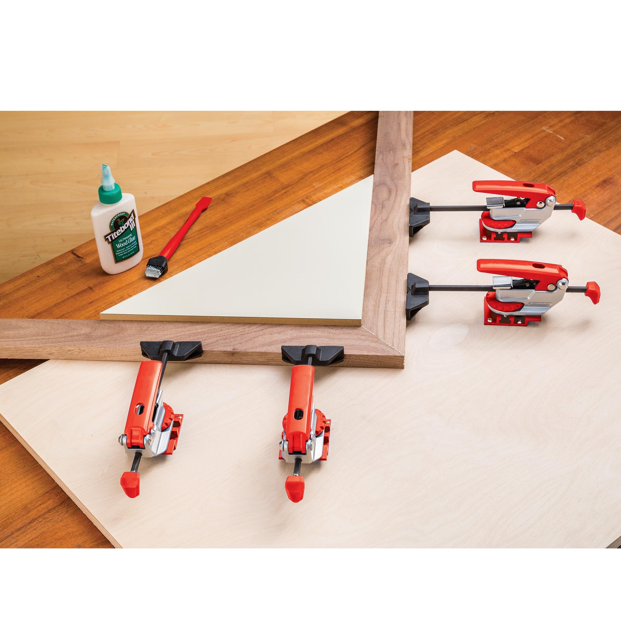 Auto Adjust In-Line T-Track Clamp alt 0