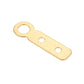 Flat Strap Wall Hangers with Screws - 10 Piece alt 0