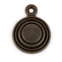Bed Bolt Cover with Screw - Antique Brass alt 0