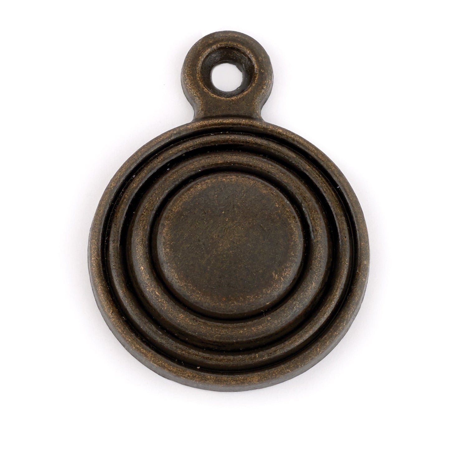Bed Bolt Cover with Screw - Antique Brass alt 0