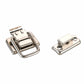 Draw Catch with Screws - Small - Nickel Finish alt 0