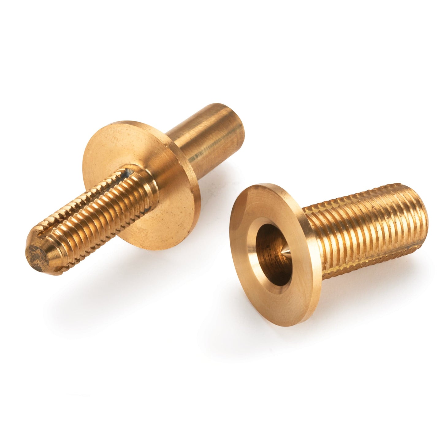 Cane Coupling Hardware - Brass alt 0