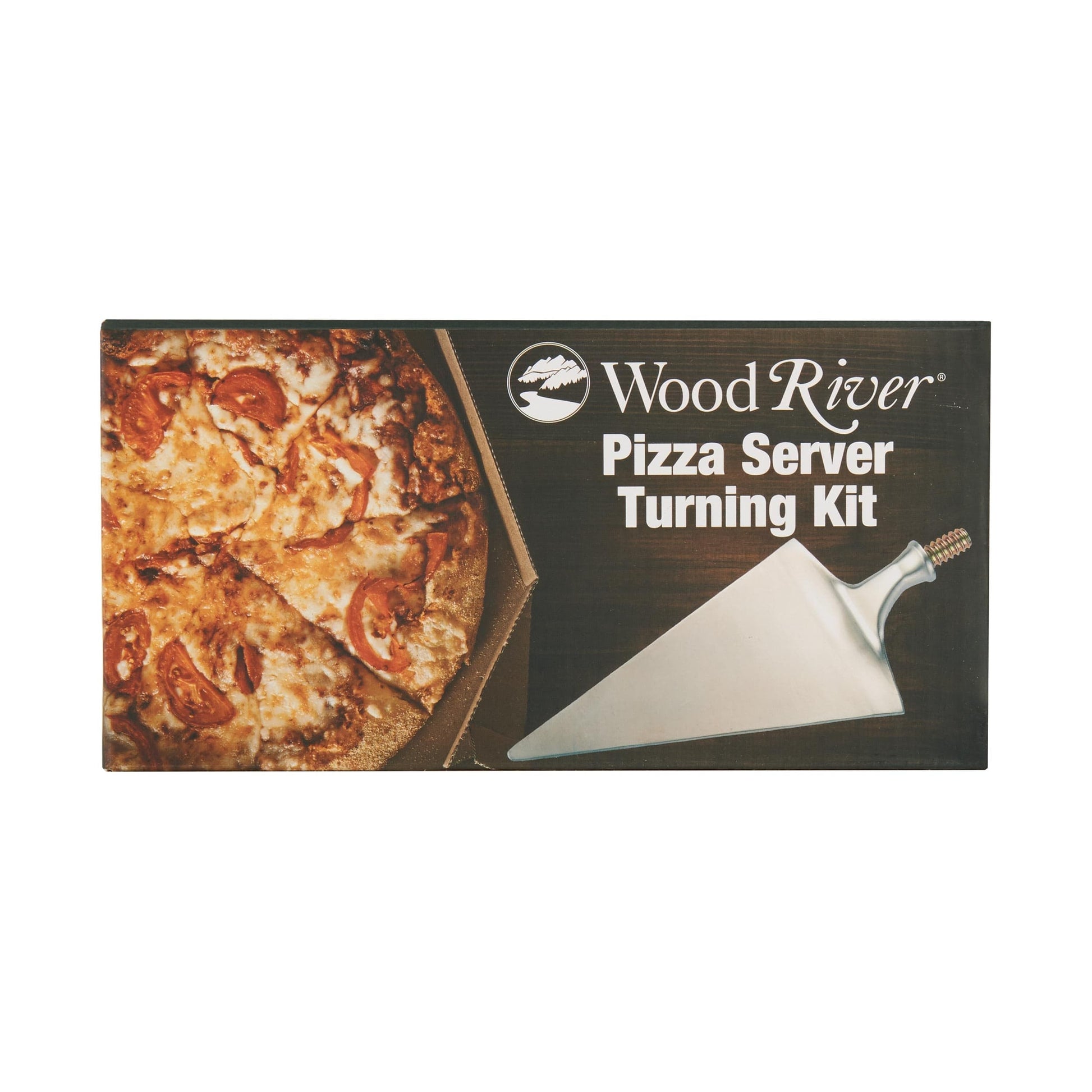 WoodRiver Stainless Steel Pizza Server Turning Kit – 10