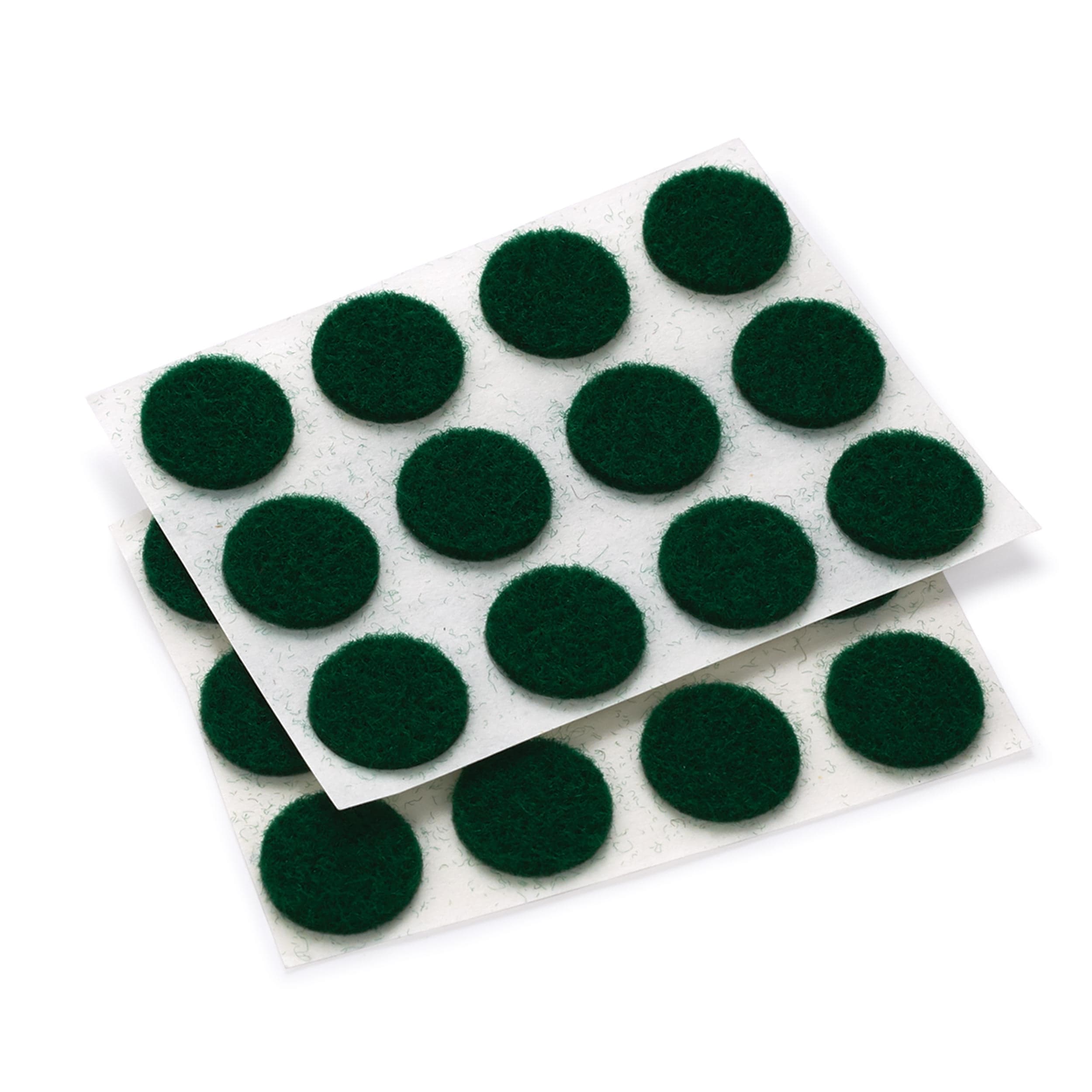 BENCO Felt Dot, SelfAdhesive, Green 1/2" dia. 40piece Woodcraft