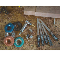 Original Ball Nose Burr, 1/4" Shaft, Fine (1/4" x 1-1/2") alt 0