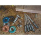 Original Dove Tail Burr, 1/8" Shaft, Fine (3/8" x 1/2") alt 0
