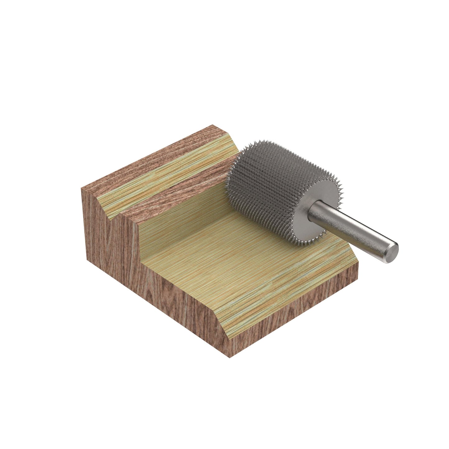 Extreme Cylinder Burr, 1/4" Shaft, Very Coarse (3/4" x 1") alt 0