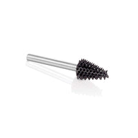 Extreme Taper Burr, 1/8" Shaft, Very Coarse (1/4" x 1/2") alt 0