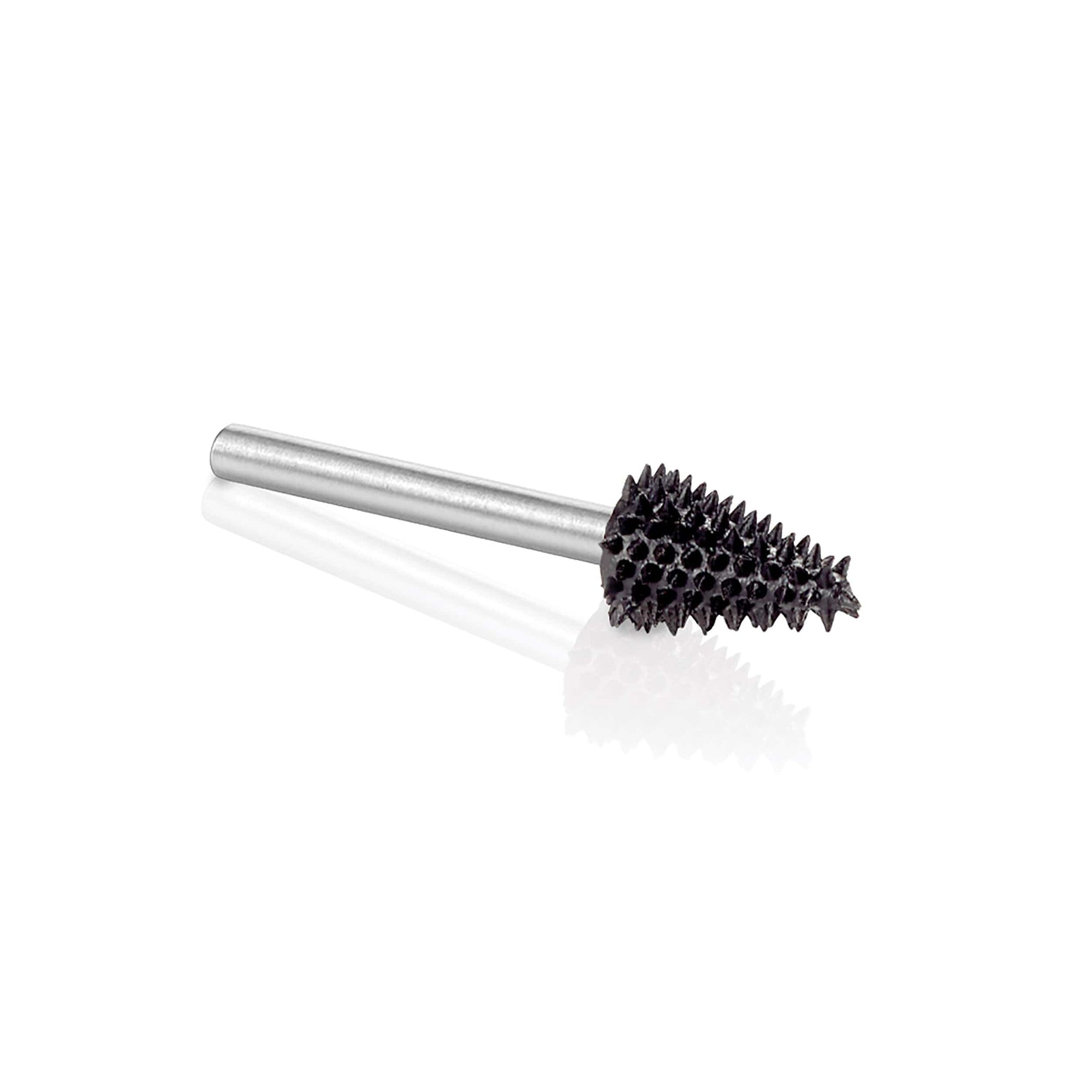 Extreme Taper Burr, 1/8" Shaft, Very Coarse (1/4" x 1/2") alt 0
