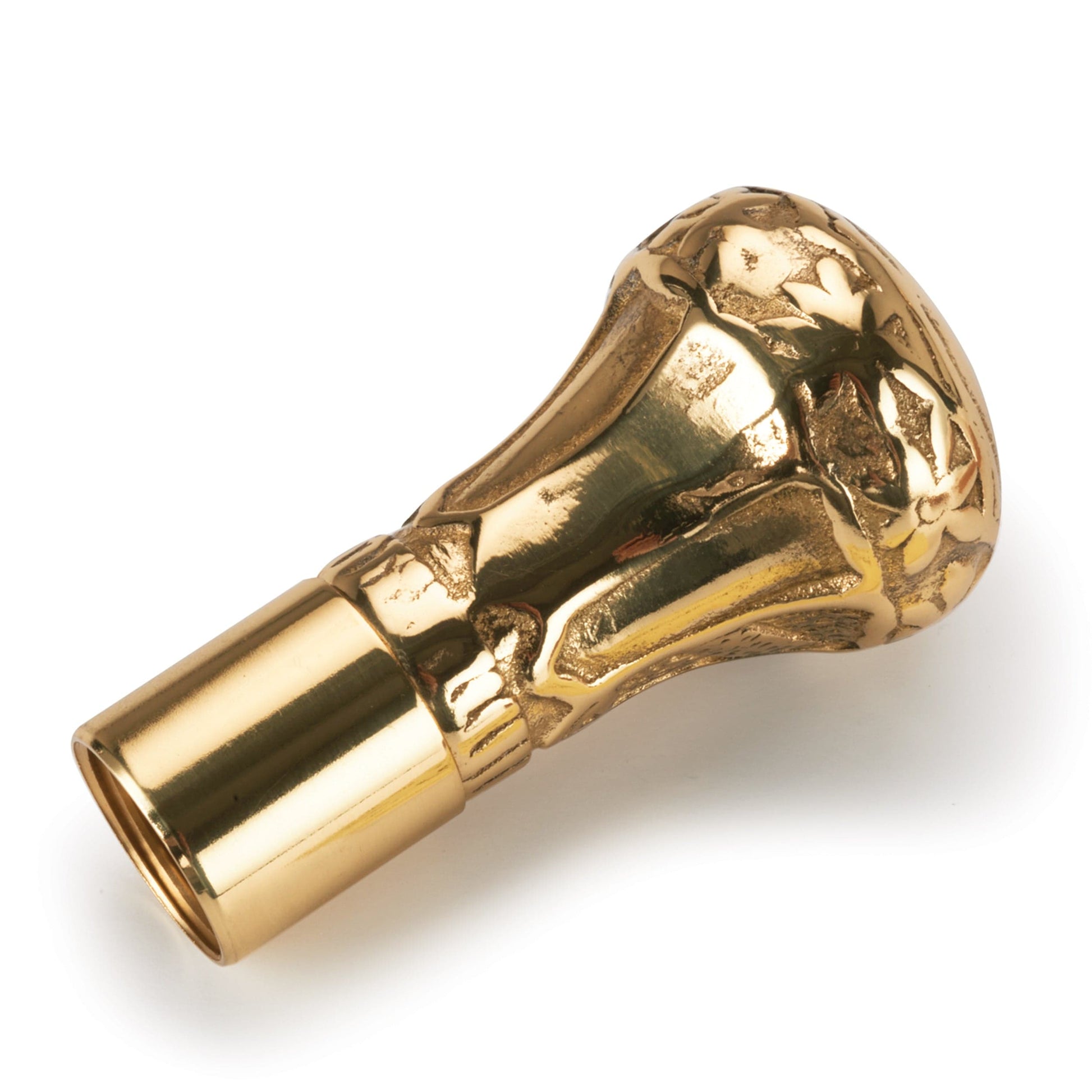 Traditional Style Cane Handle - Brass